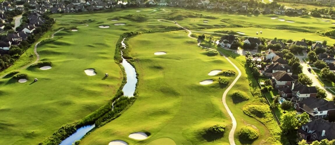 Magnolia Creek Golf Course Design drone footage